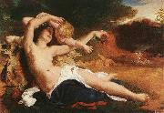 Brocky, Karoly Venus and Amor oil painting